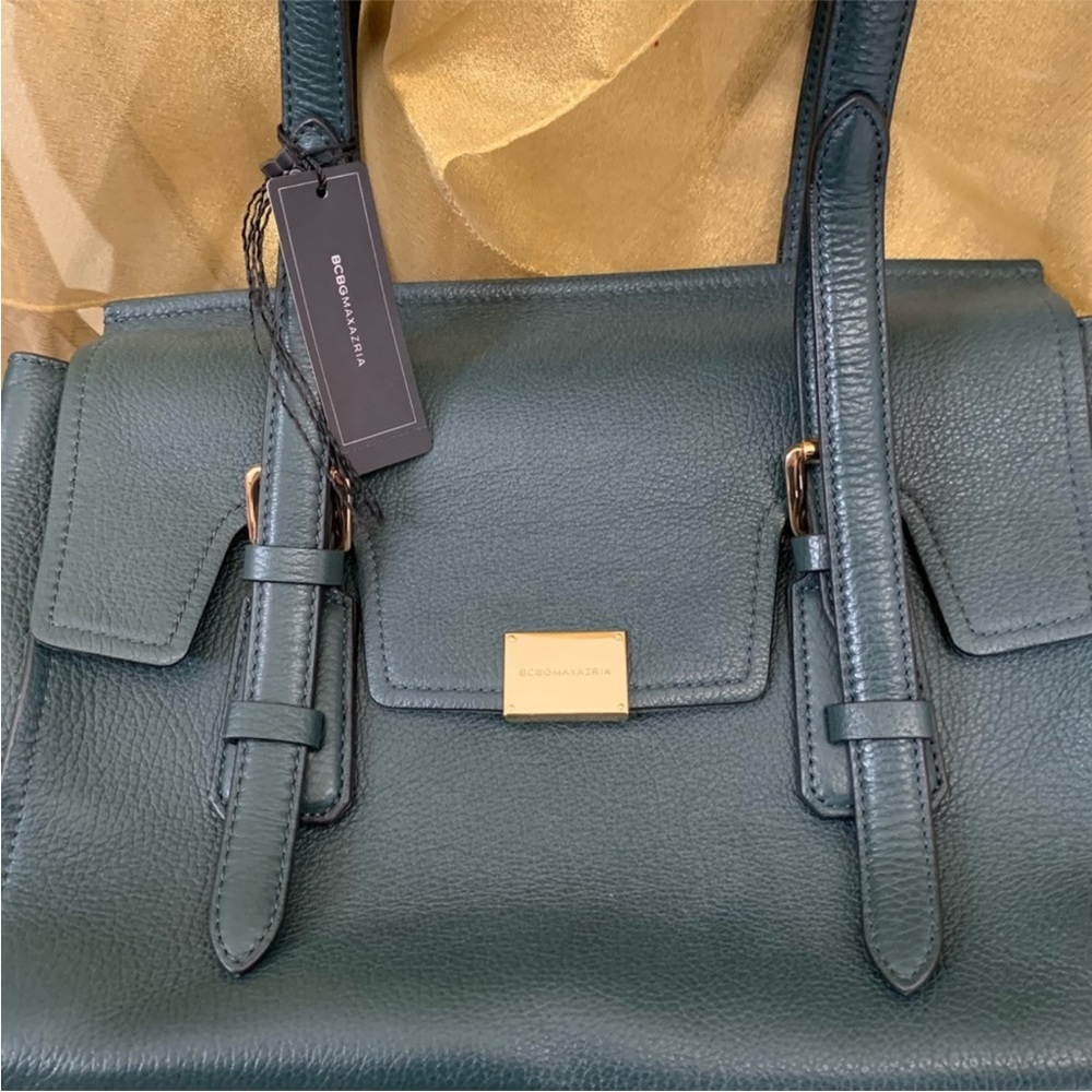 NWT BCBG Maxazria Leather Satchel